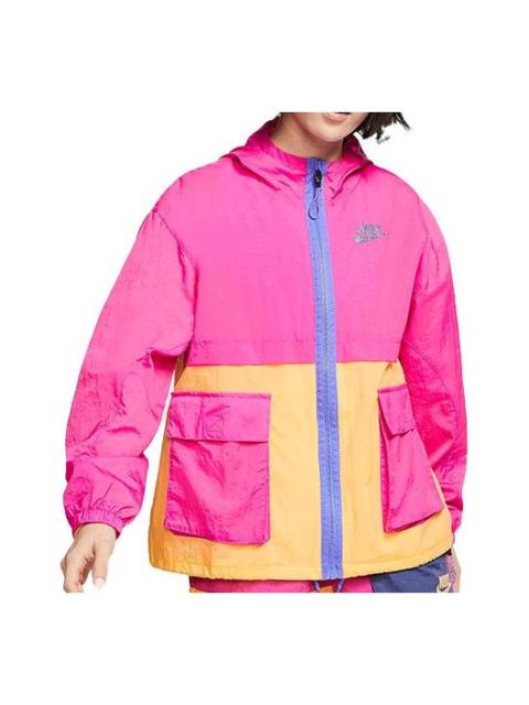 Nike (WMNS) Nike Sportswear Icon Clash Woven Jacket Pink CJ2296-601