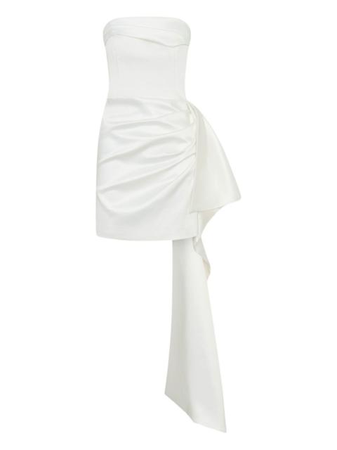 NICHOLAS Calliope draped mini dress