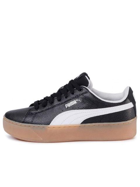 (WMNS) PUMA Vikky Platform 'Black Gum' 366805-02