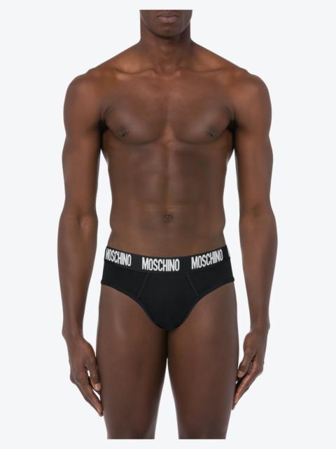 Moschino SET OF 2 LOGO BAND BRIEFS