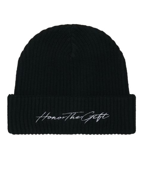 HONOR THE GIFT Script Beanie