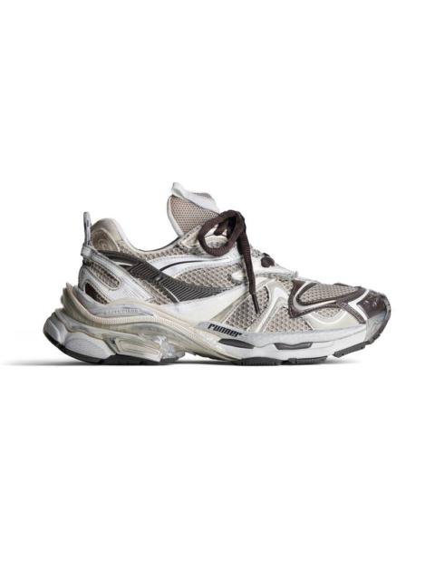 BALENCIAGA Men's Runner 2.0 Sneaker  in Beige