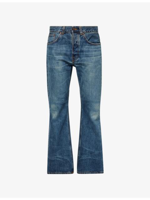 Nudie Jeans Flared-Leg Glenn Denim Jeans