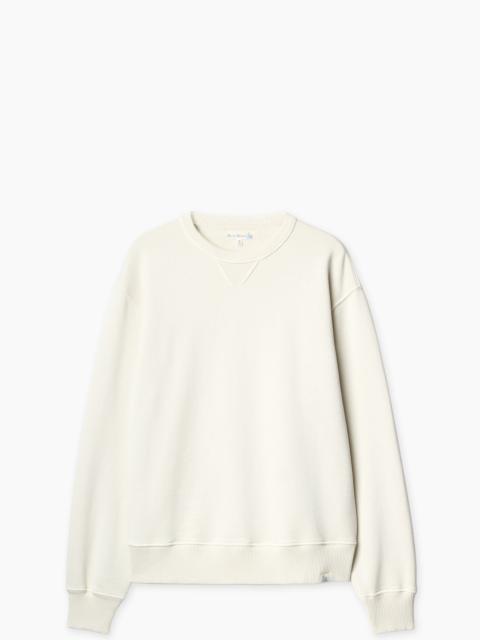 Merz b. Schwanen MERZ B. SCHWANEN CREW02 AUTHENTIC FLEECE CLASSIC FIT SWEATSHIRT GREY MELANGE