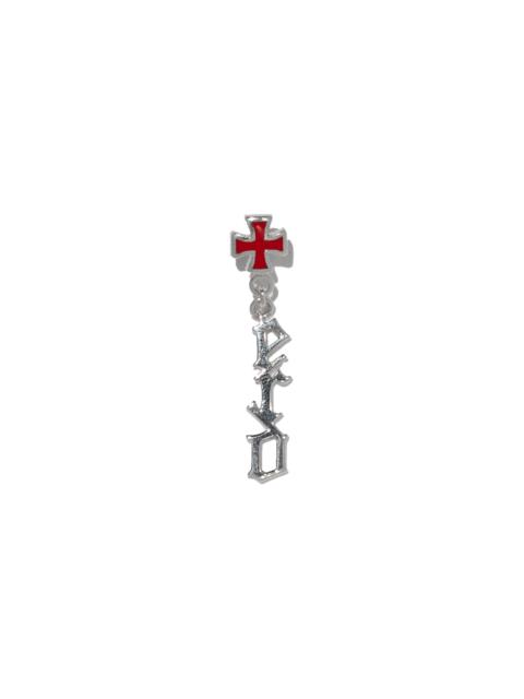 Enfants Riches Déprimés ERD CROSS EARRING WITH ENAMEL