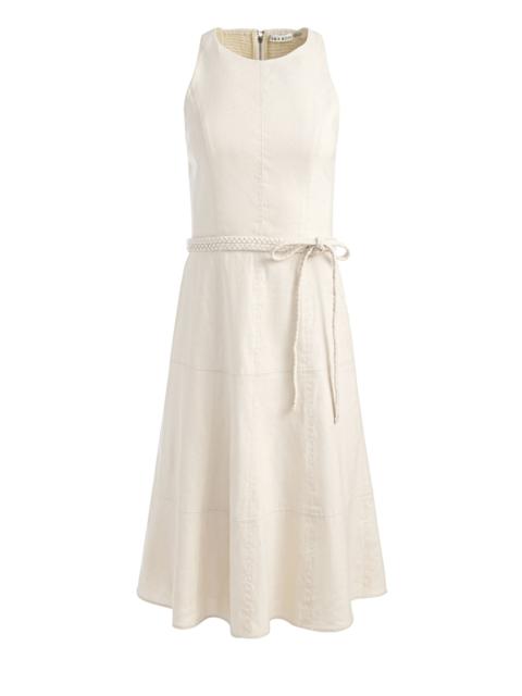Alice + Olivia LEANDRA MIDI DRESS