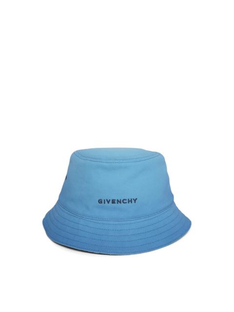 Gradient Reversible Bucket Hat Blue