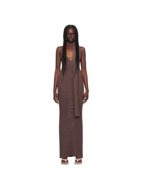 AYA MUSE Purple Vega Maxi Dress