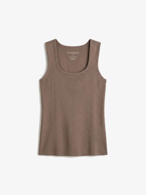 M.M.LaFleur Sabine Sculptural Tank - 365 Stretch Knit