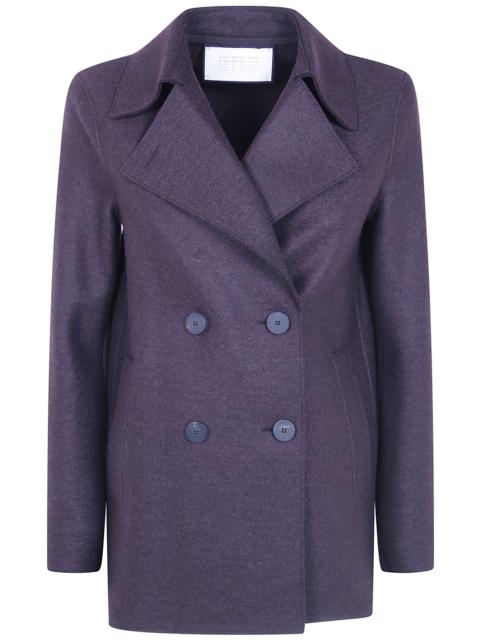 Harris Wharf London Coat Wool "Peacoat"