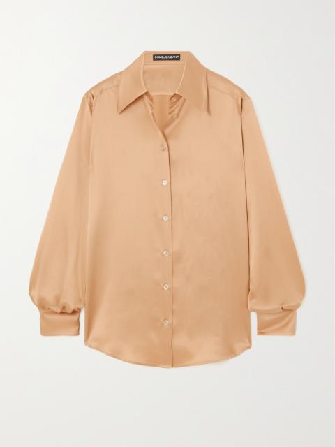 Dolce & Gabbana Silk-satin Shirt