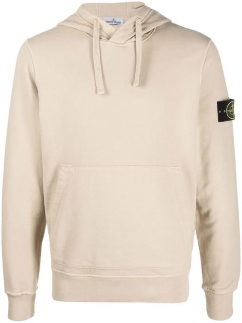 Stone Island Compass patch hoodie