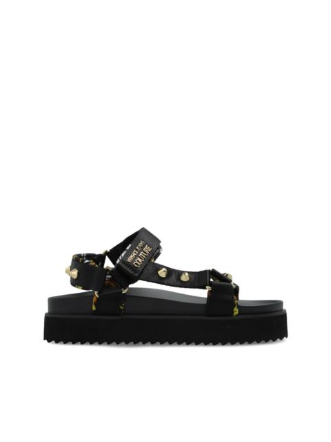 VERSACE JEANS COUTURE spike-studded sandals