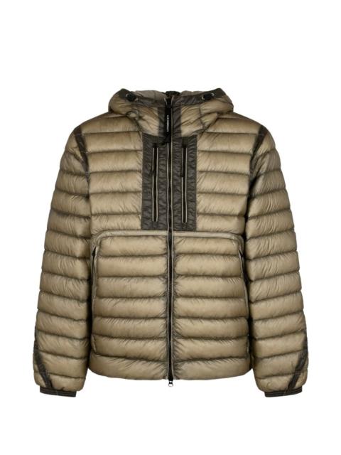 C.P. Company quilted hooded jacket