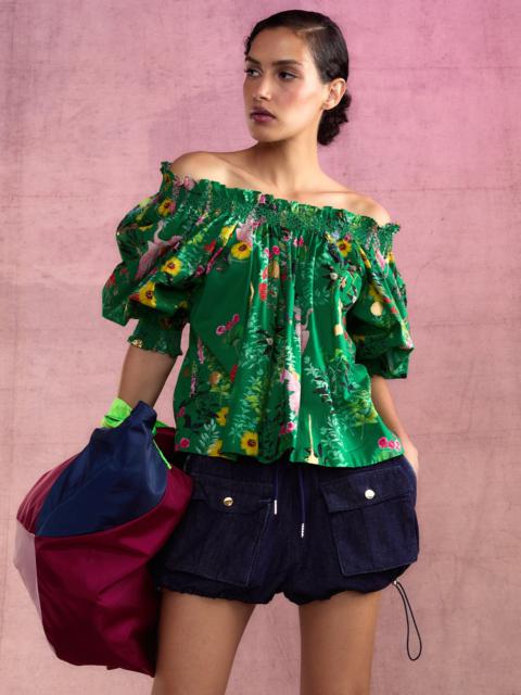 CYNTHIA ROWLEY Malta Off Shoulder Blouse