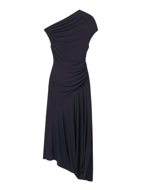 A.L.C. Halle One Shoulder Jersey Midi Dress