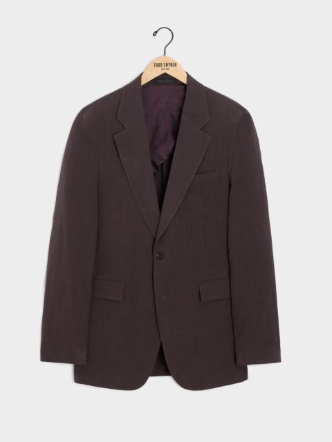 TODD SNYDER Italian Sueded Linen Sutton Jacket