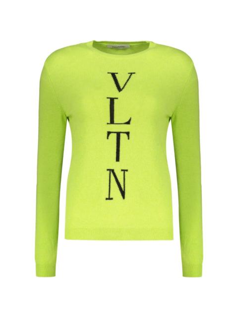 Valentino VLTN logo-print wool sweater