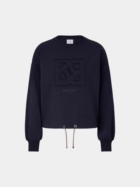 BOGNER Kia Sweatshirt in Navy blue