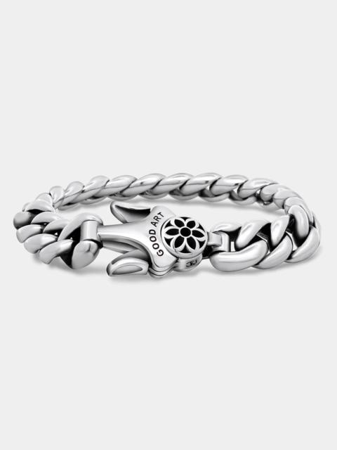Iron Heart BS-10A GOOD ART HLYWD Model 10 Bracelet Size A - Sterling Silver