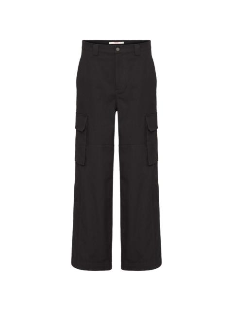 Valentino wide-leg cargo trousers