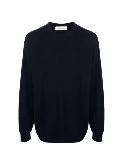 extreme cashmere long-sleeve cashmere jumper