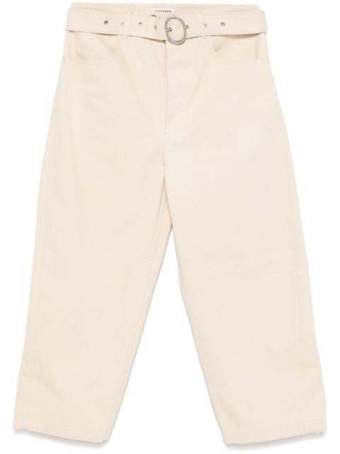 Jil Sander curved-leg jeans