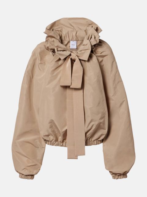 PATOU Tie-neck faille top