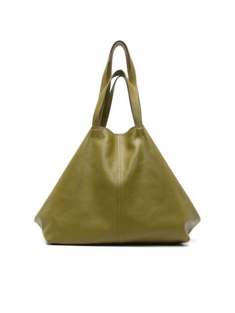 AMI Paris leather tote bag