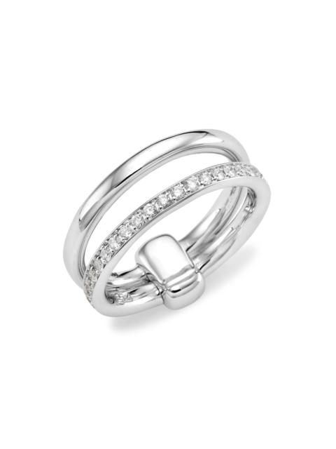 Pomellato Women's Iconica 18K White Gold & Diamond Ring
