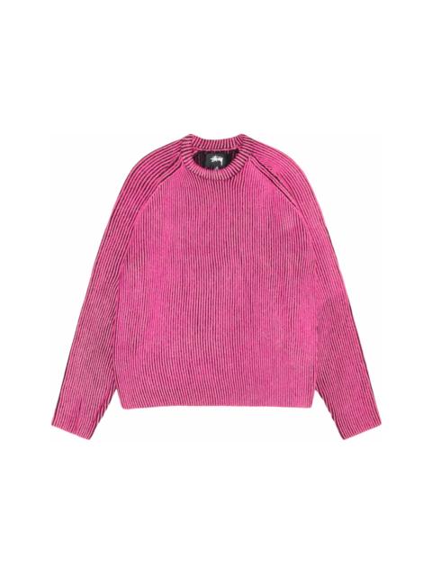 Stüssy Stussy Contrast Rib Sweater Pink