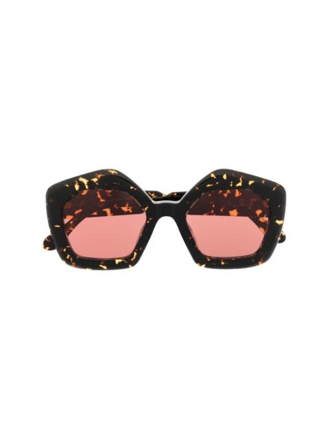Marni MHL pentagon sunglasses