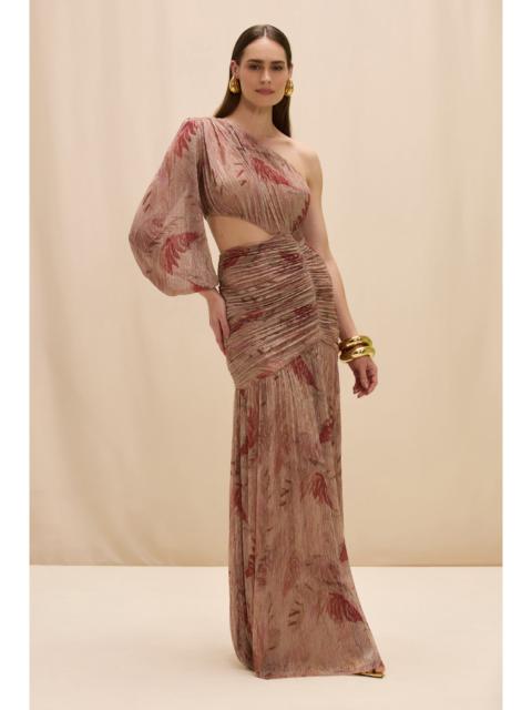 PatBO FEATHERS MAXI DRESS