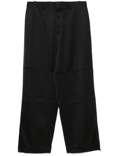 Jil Sander twill trousers