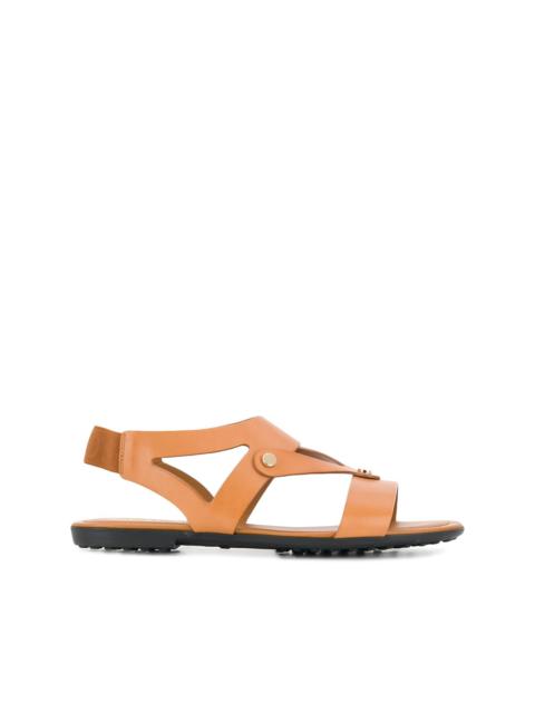 Tod's studded flat sandals