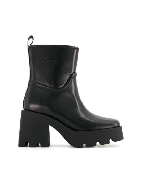 NODALETO Bulla Rainy leather boots