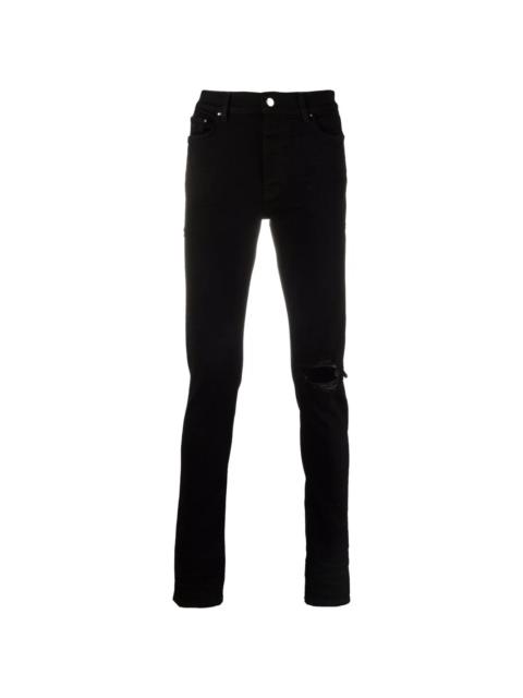 AMIRI distressed-finish slim-cut jeans