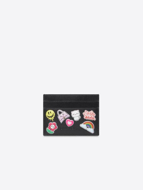 BALENCIAGA Men's Gamer Card Holder in Black