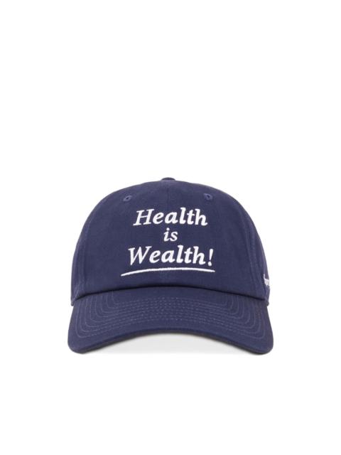 Sporty & Rich lettering-detail cap