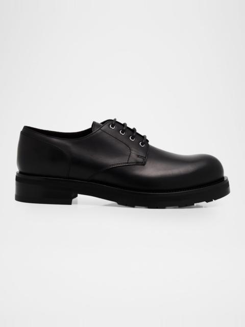 The Row Leather Derby Lug-Sole Shoes