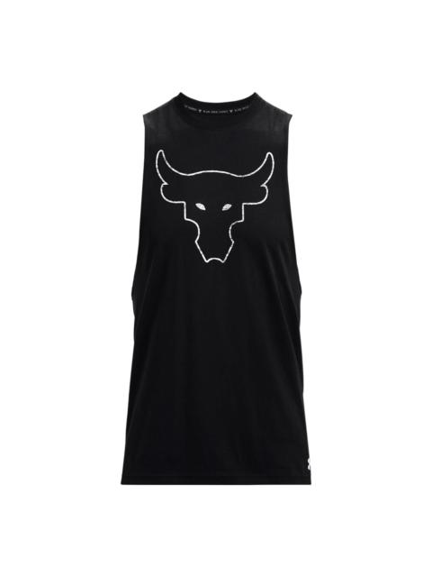Under Armour Under Armour Project Rock Brahma Bull Tank 'Black White' 1371215-001