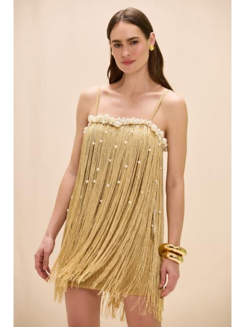 PatBO AUREA CROCHET MINI DRESS
