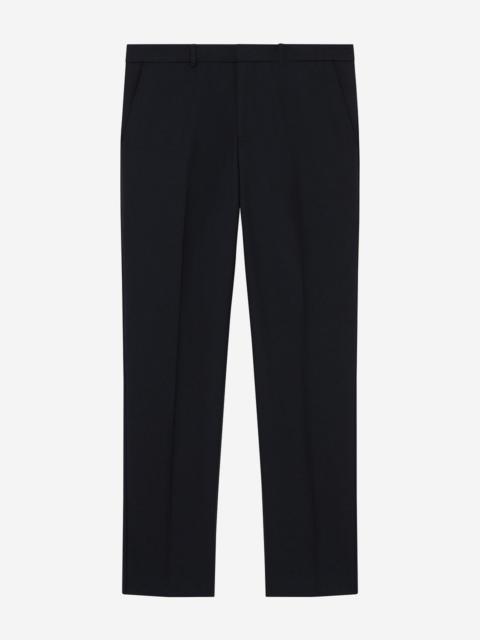 The Kooples NAVY STRAIGHT-LEG PANTS