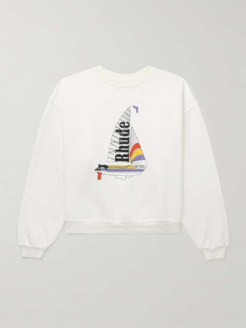 Catamaran Champion Logo-Print Cotton-Jersey Sweatshirt