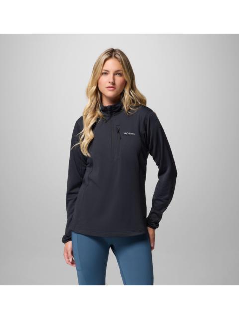 Columbia Women's Essential Hike Grid Fleece Half Zip Jacket