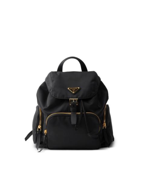 Prada small zip backpack