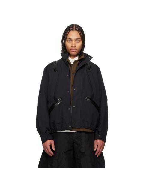 Black Weathercloth Jacket