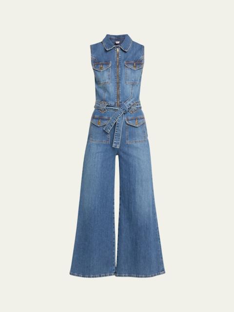 RAMY BROOK Bell Denim Jumpsuit
