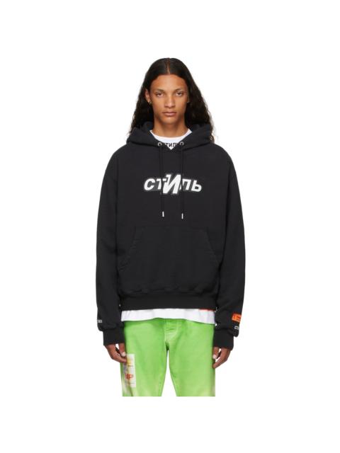Heron Preston Black Fleece 'Style' Hoodie