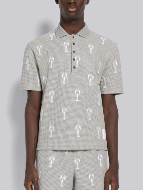 Thom Browne Lobster Short Sleeve Polo